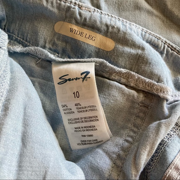 Seven7 Wide Leg Belted Pants - Picture 6 of 7